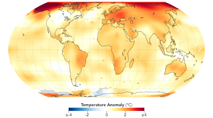 2019 Was the Second Warmest Year on Record