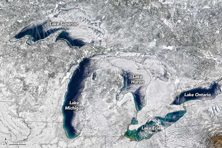 Great Lakes, Not so Great Ice