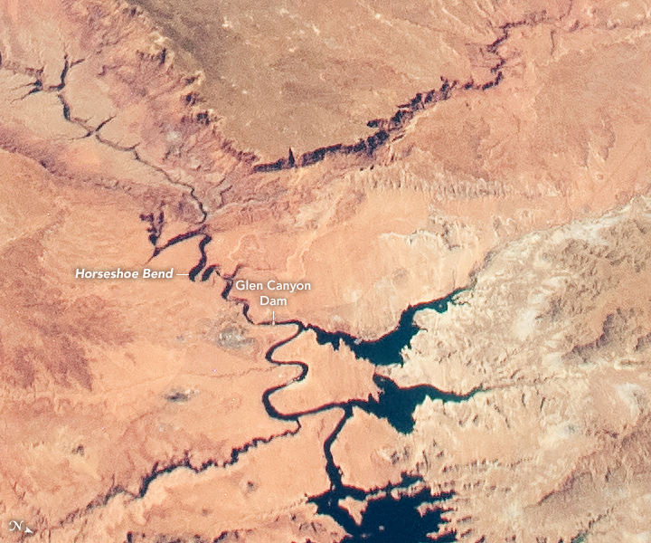 Reservoirs, Bends, and Canyons on the Colorado Plateau - related image preview