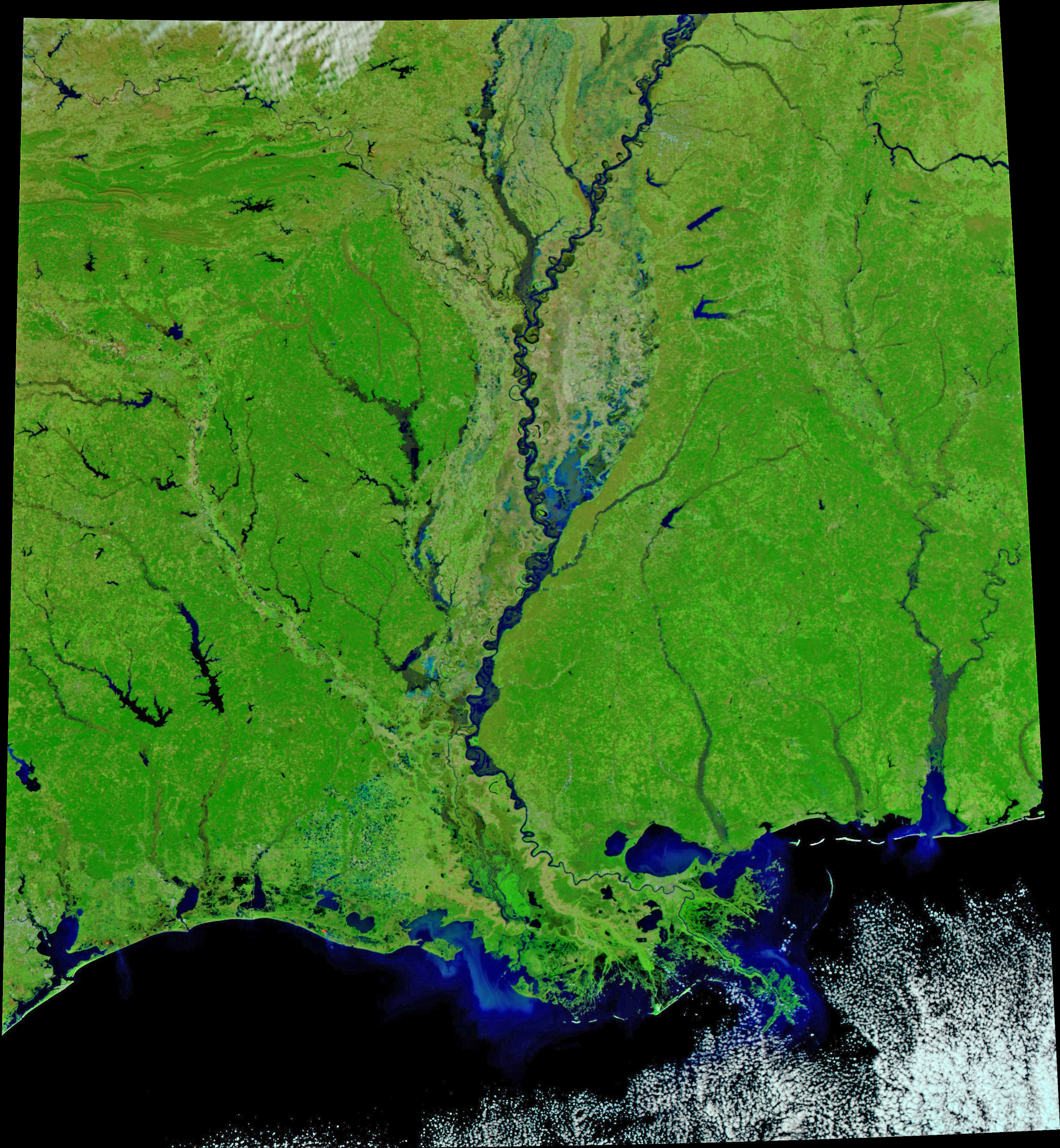 Winter Flooding in Mississippi and Louisiana - related image preview