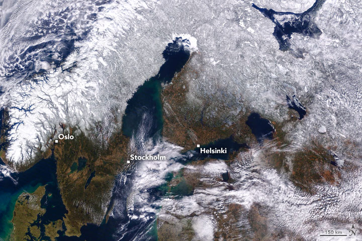 Snow-Parched Scandinavia