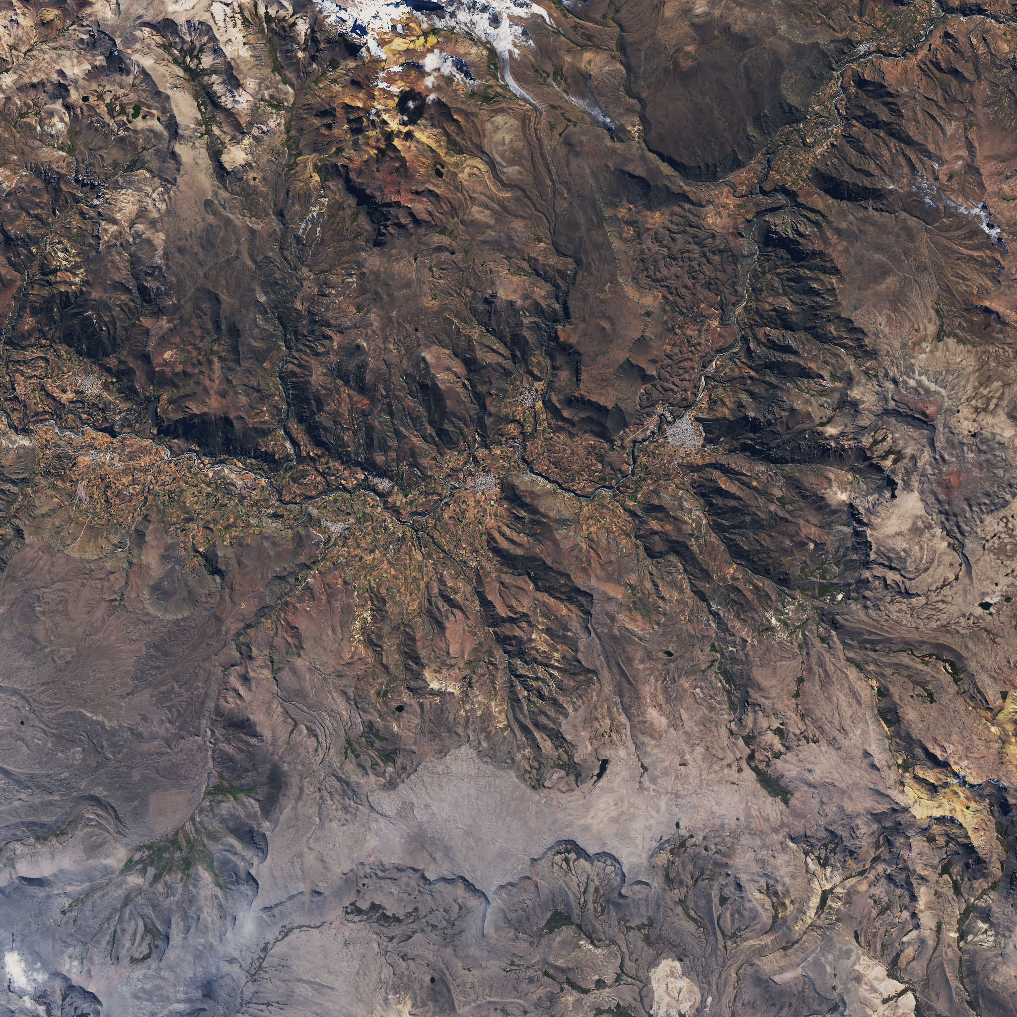 Landslide Blocks Rio Colca - related image preview