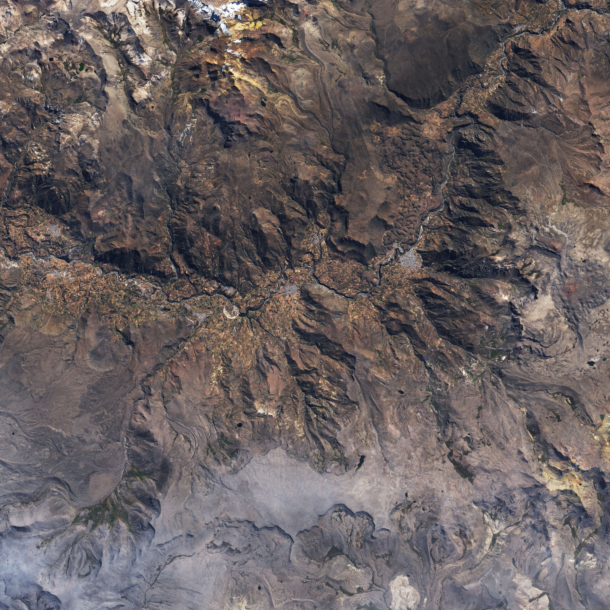 Landslide Blocks Rio Colca - related image preview