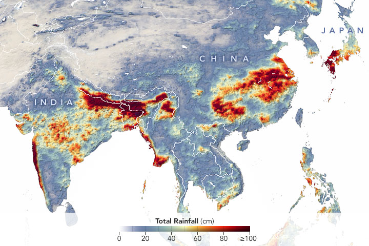 Excessive Monsoon Rains Flood Asia
