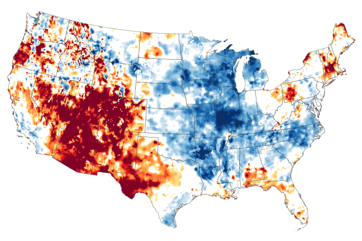 A Third of the U.S. Faces Drought