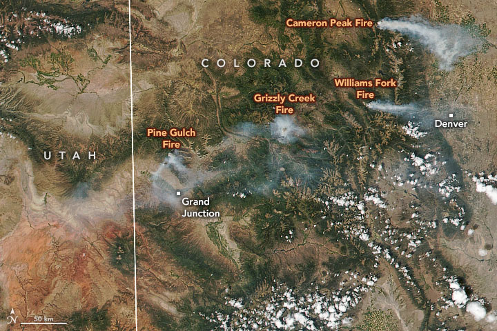 Four Fires in Colorado