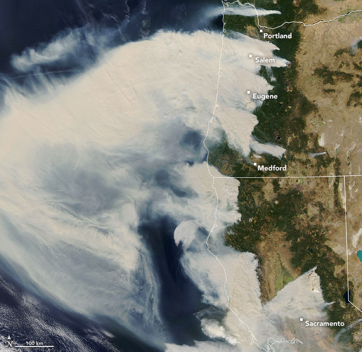 Downslope Winds Fan Western Fires - related image preview