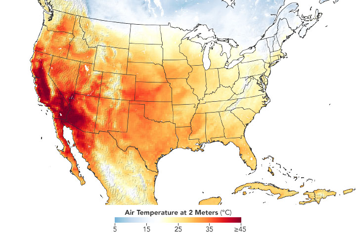 California Heatwave Fits a Trend - related image preview