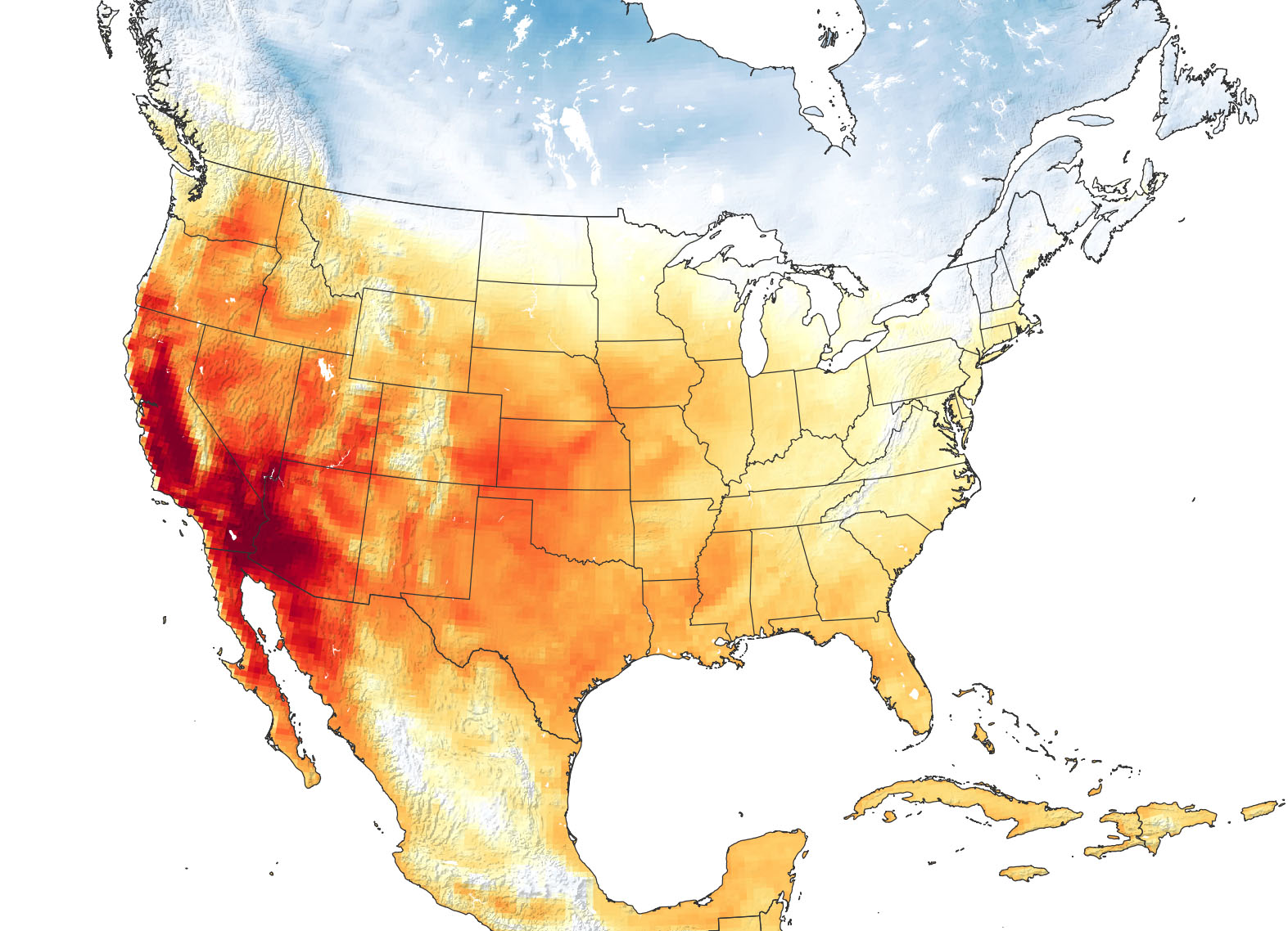 California Heatwave Fits a Trend - related image preview