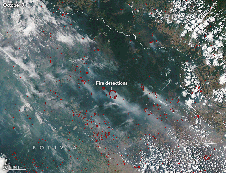 Fierce Fires in Bolivia