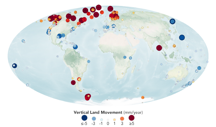 Taking a Measure of Sea Level Rise: Land Motion