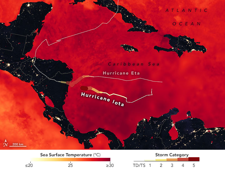 Dangerous Hurricane Iota Sets Late-Season Records - related image preview