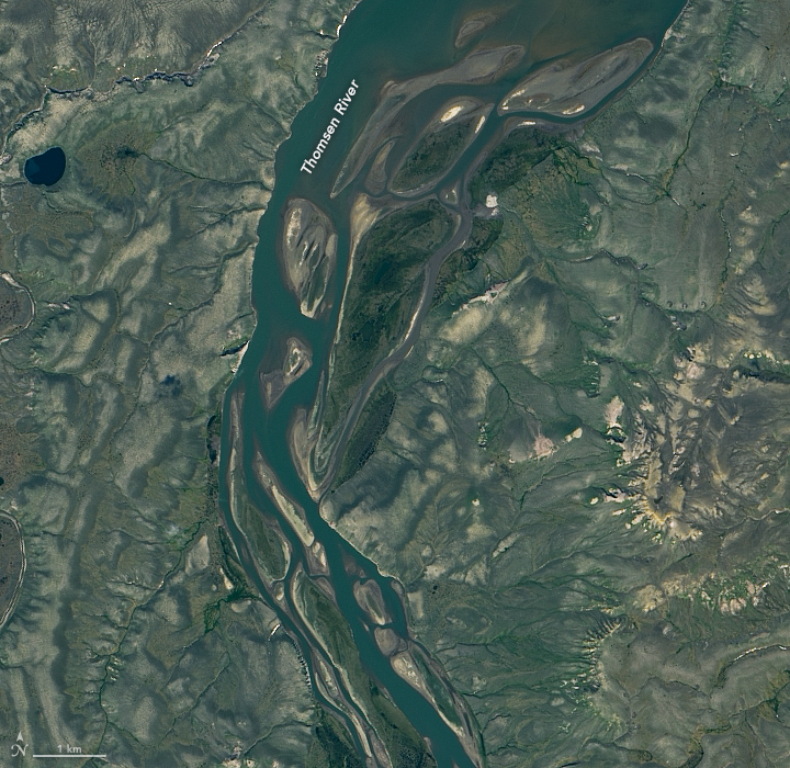 Thomsen River Estuary, Banks Island - related image preview
