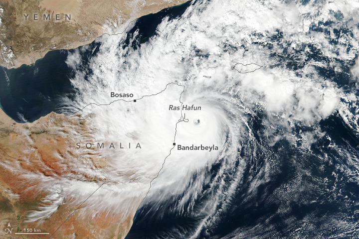 Gati Makes Historic Landfall in Somalia