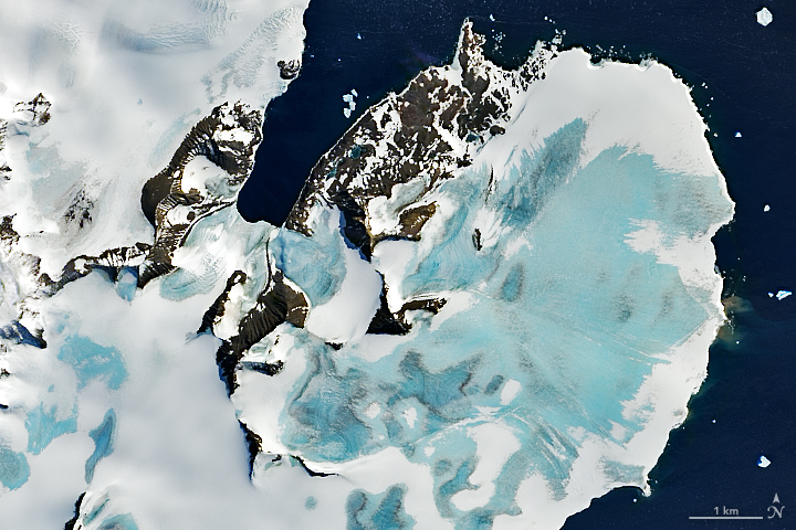 Early Melting Along the Antarctic Peninsula - related image preview