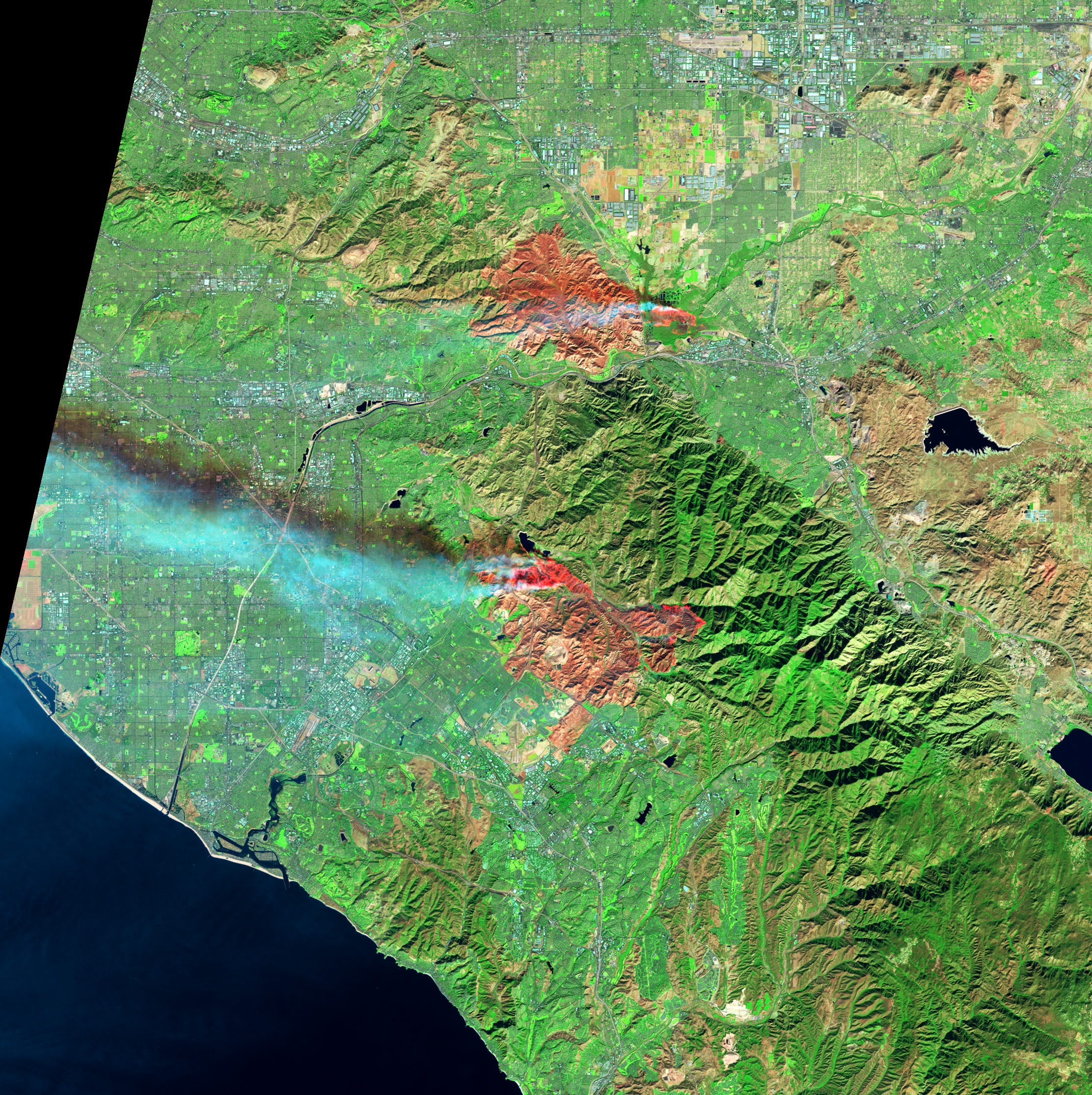 New Fires Scorch the Hills of Southern California - related image preview