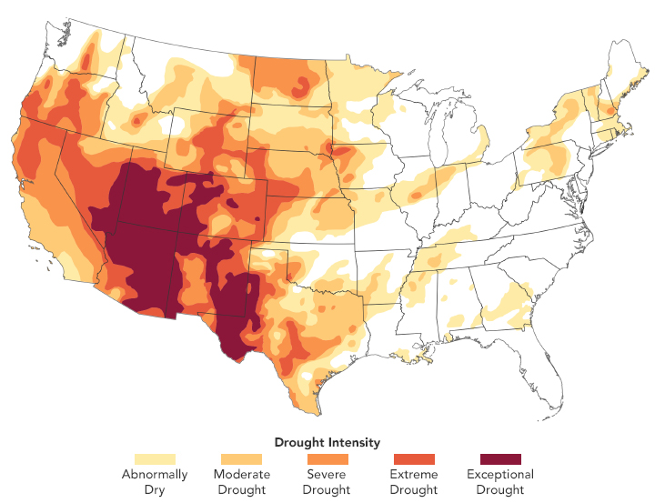 The Drying U.S. West