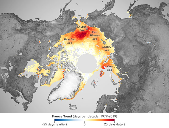 The Long Decline of Arctic Sea Ice - related image preview