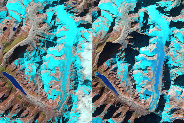Snow-Free Glaciers in Winter - related image preview