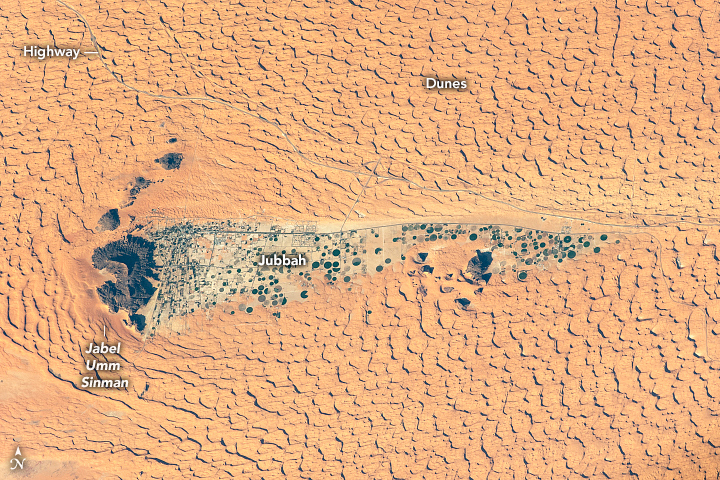 A Long-Ago Lake Amid the Dunes