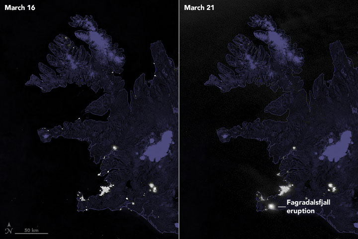 Volcanic Eruption Lights Up Iceland - related image preview
