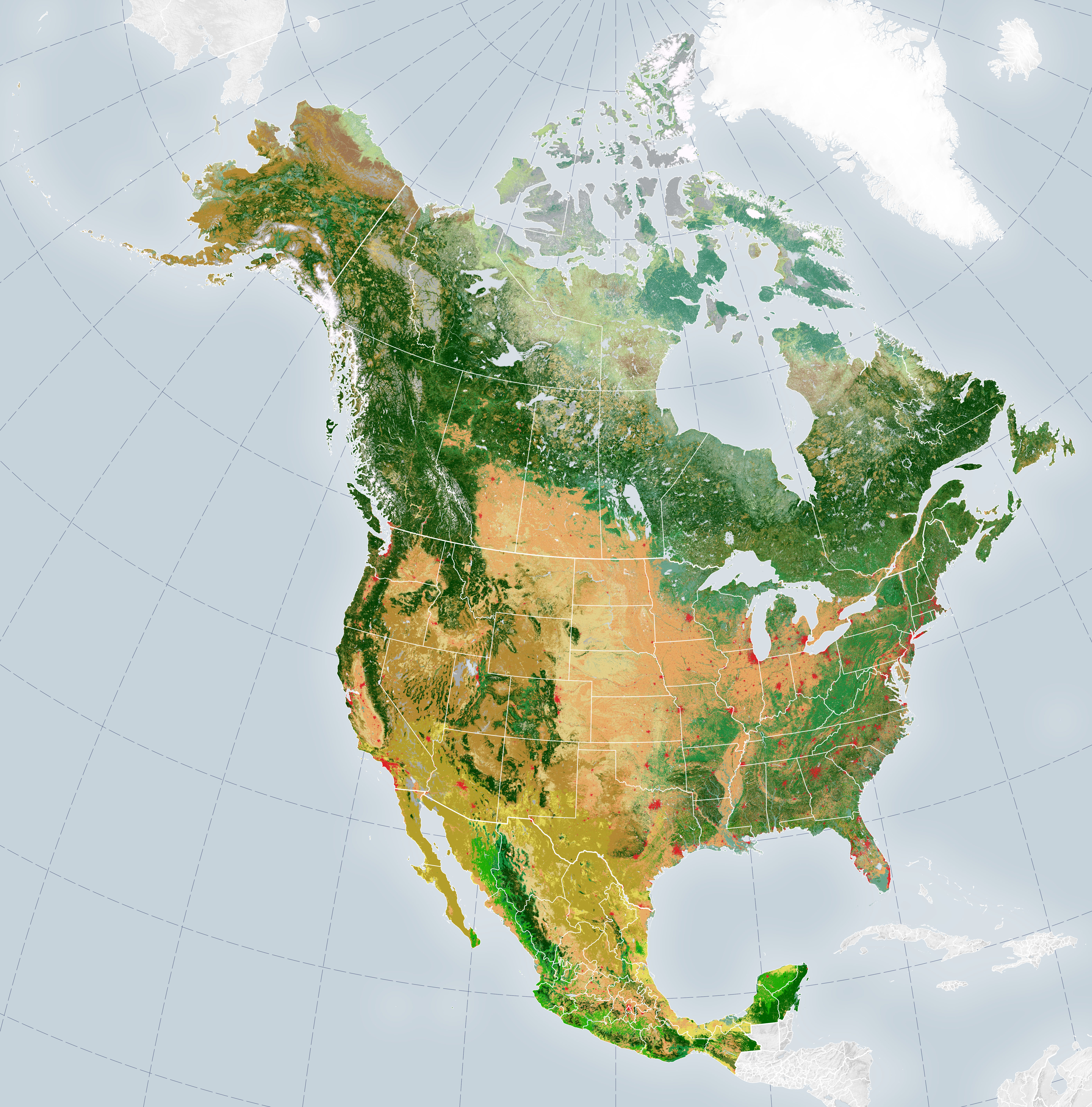 Satellite Mappers Have North America Covered - related image preview