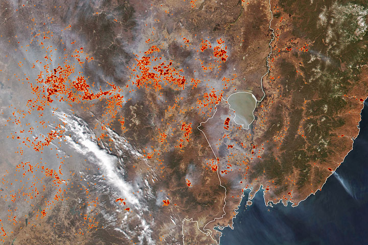 Fires in the Far East