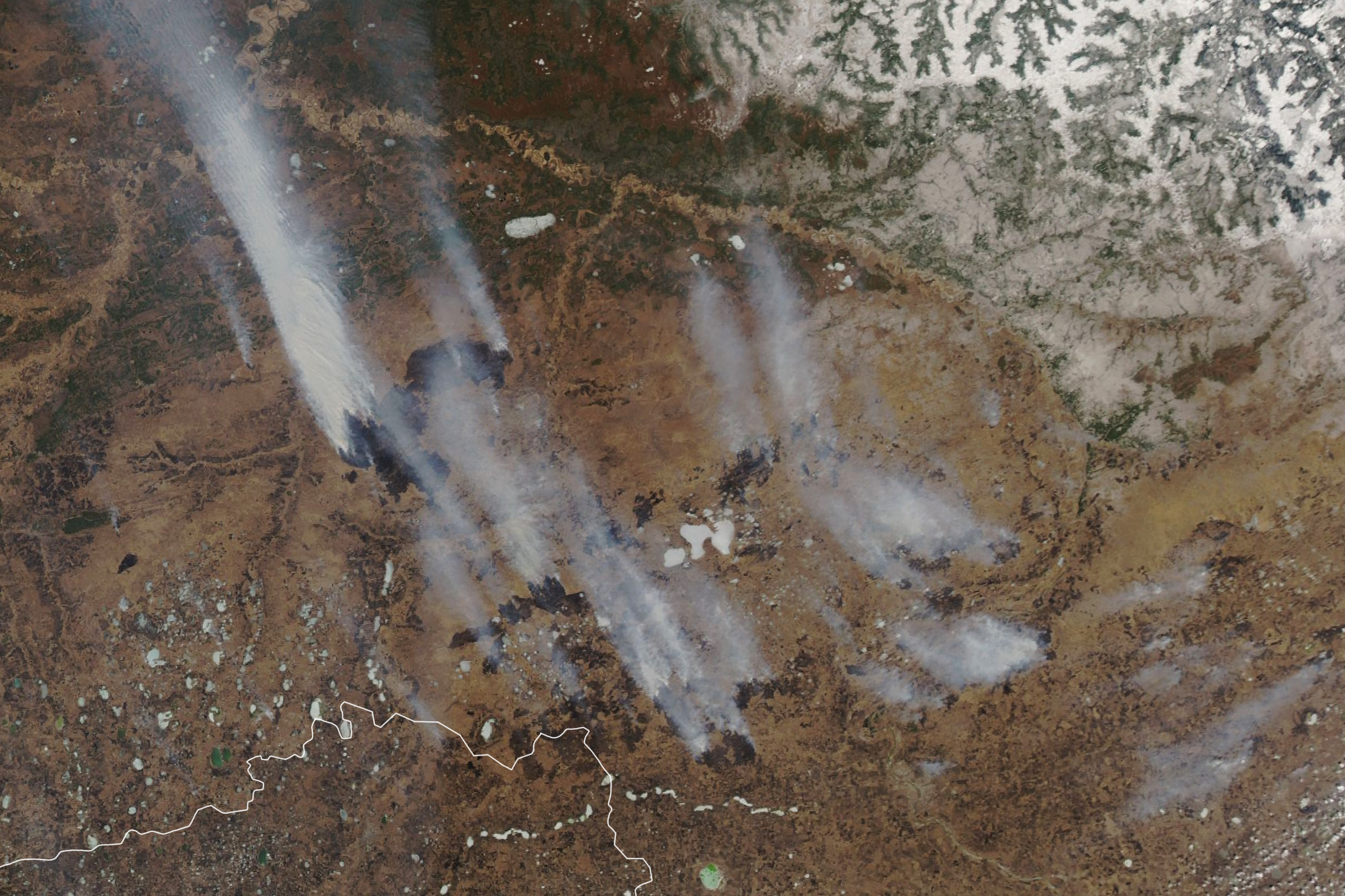 Wildfires and Smoke in Siberia - related image preview