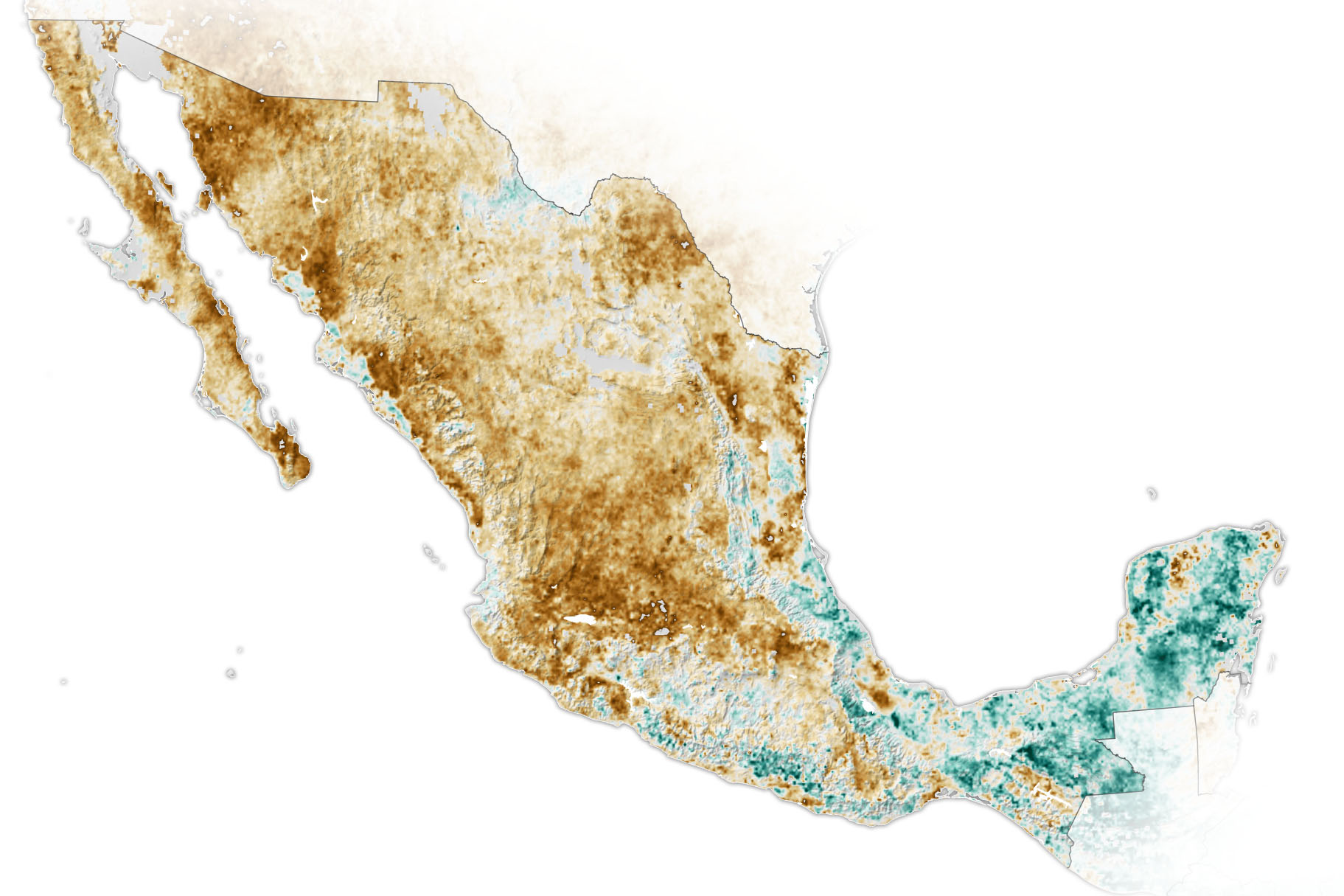 Widespread Drought in Mexico - related image preview