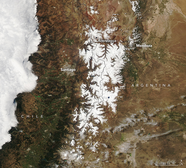 Dual Storms in the Andes Mountains - related image preview