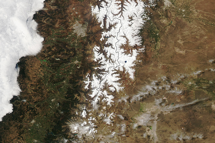 Dual Storms in the Andes Mountains