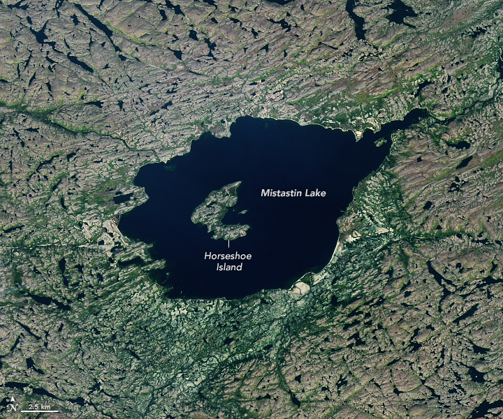 Violent Formation for Mistastin Lake