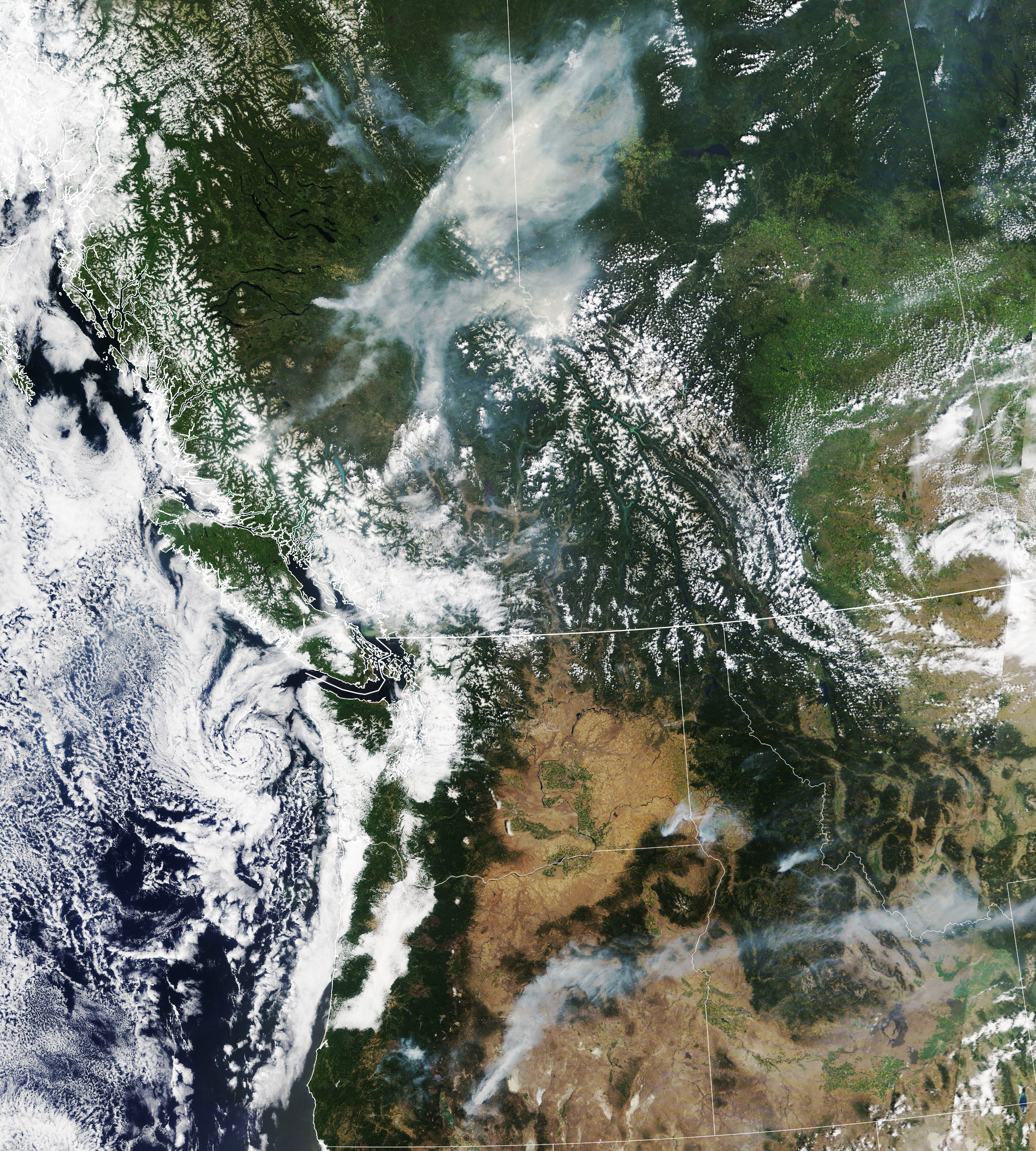 Smoky Summer in the Pacific Northwest - related image preview