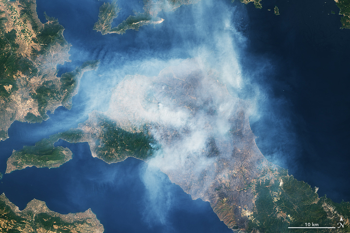 Fire Consumes Large Swaths of Greece - related image preview