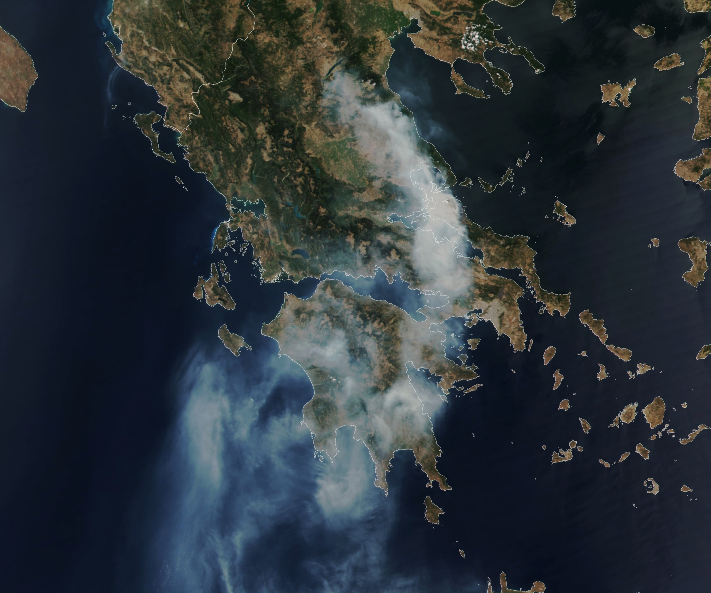 Fire Consumes Large Swaths of Greece - related image preview