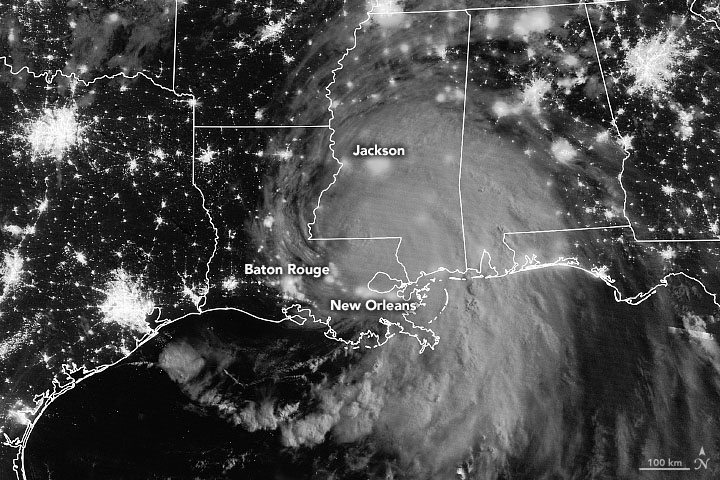 Hurricane Ida Batters Louisiana