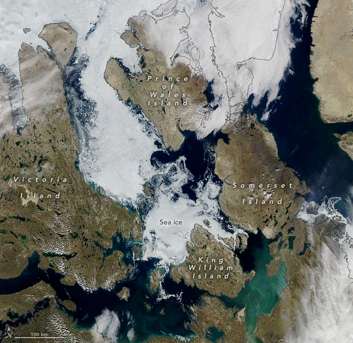 Ice Persists in the Northwest Passage