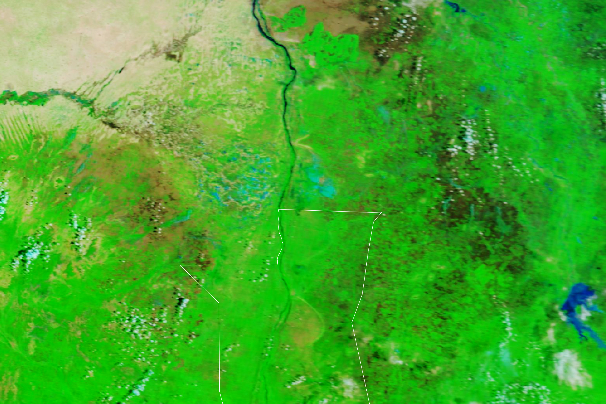 Floods Along the White Nile - related image preview