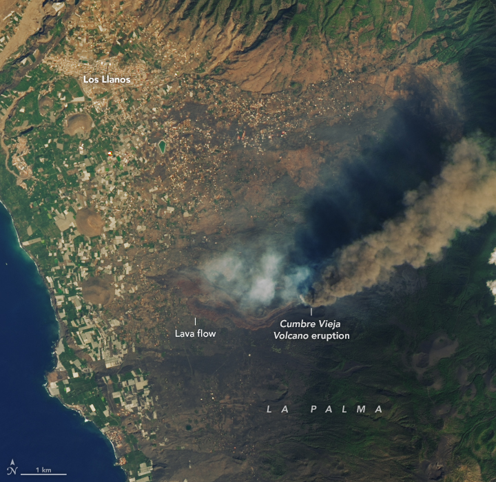 Lava Burns a Path Through La Palma - related image preview