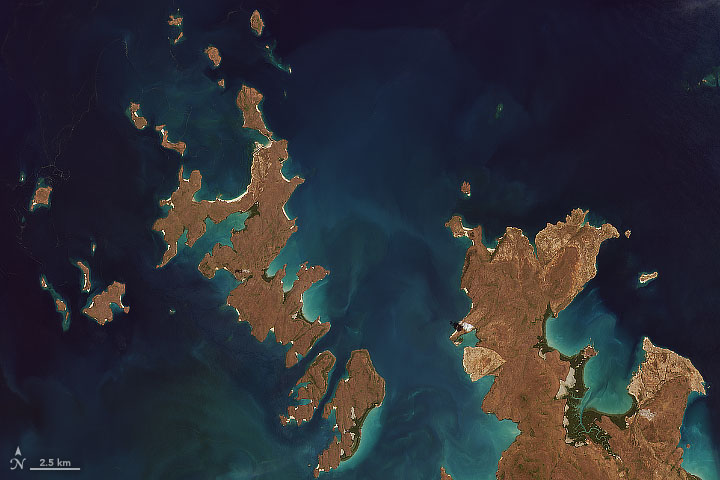 First Light from Landsat 9 - related image preview