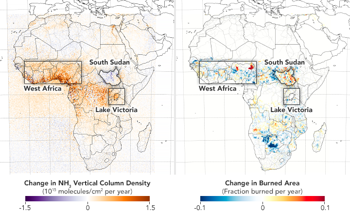 Study Traces Ammonia Pollution in Africa