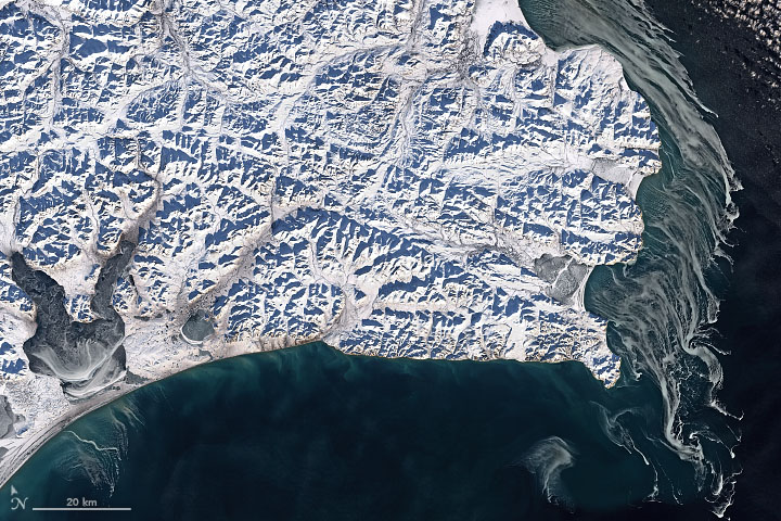 Sea Ice off Cape Navarin - related image preview