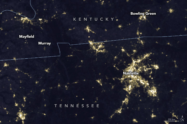 Satellites Spot Tornado Tracks Across Midwest