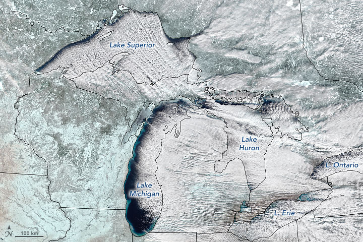 Great Lakes Cloud Streets