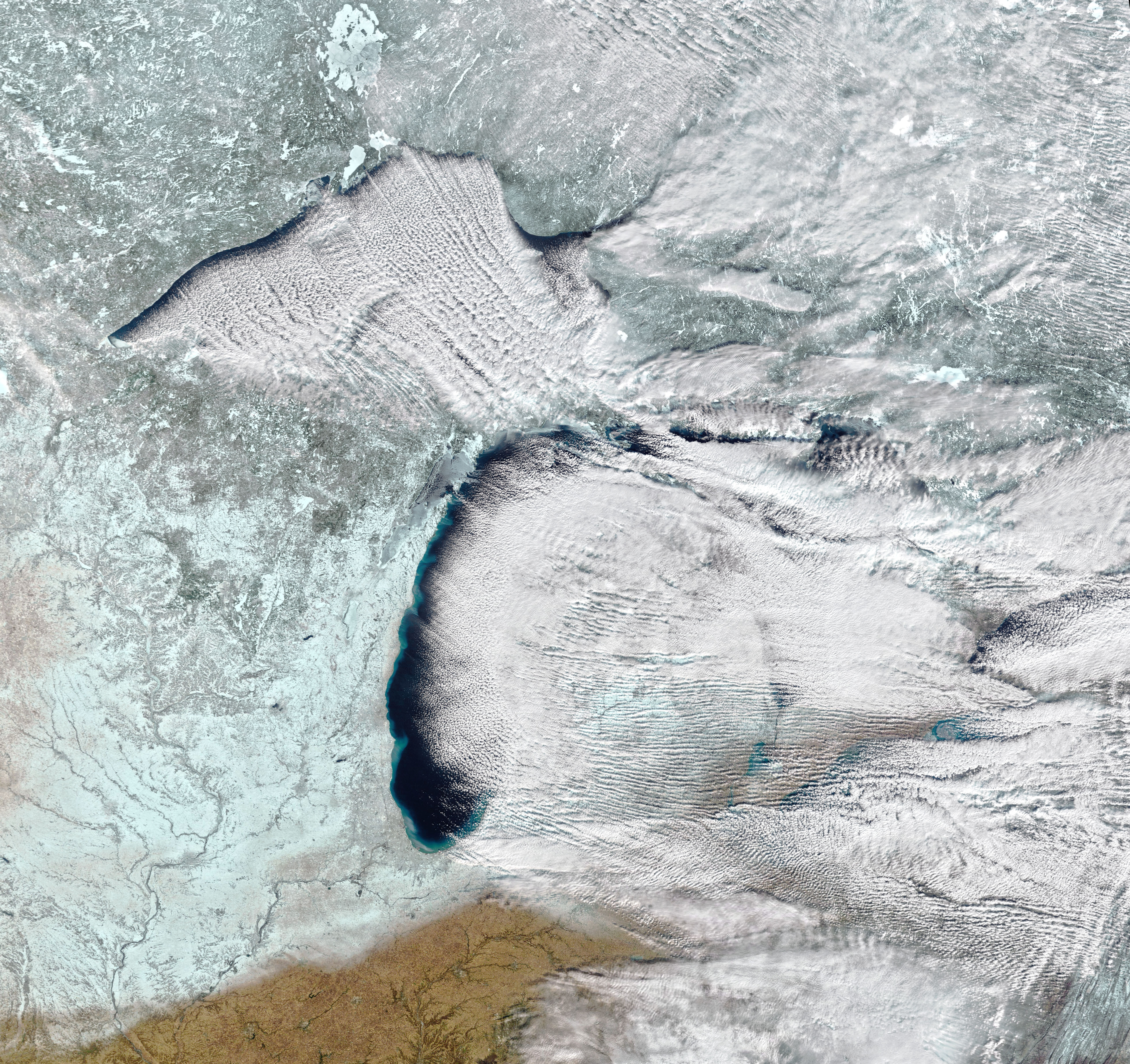 Great Lakes Cloud Streets - related image preview