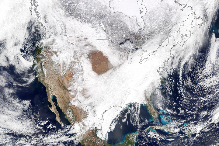 Massive Winter Storm Sweeps Across U.S.
