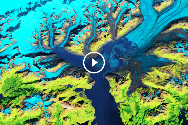 Alaskan Ice in Retreat: 35 Years at Columbia Glacier