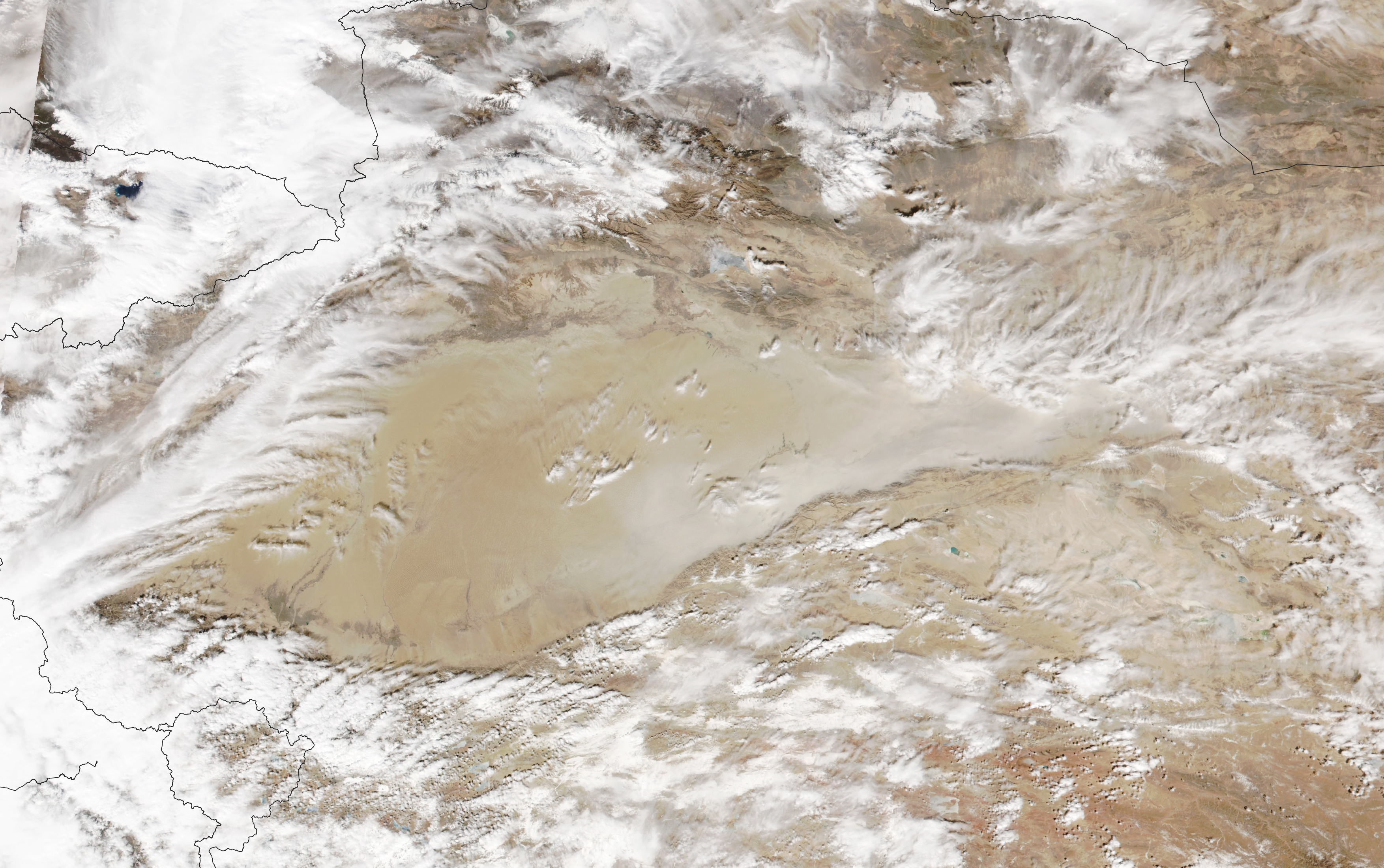 A Xinjiang Dust Storm - related image preview