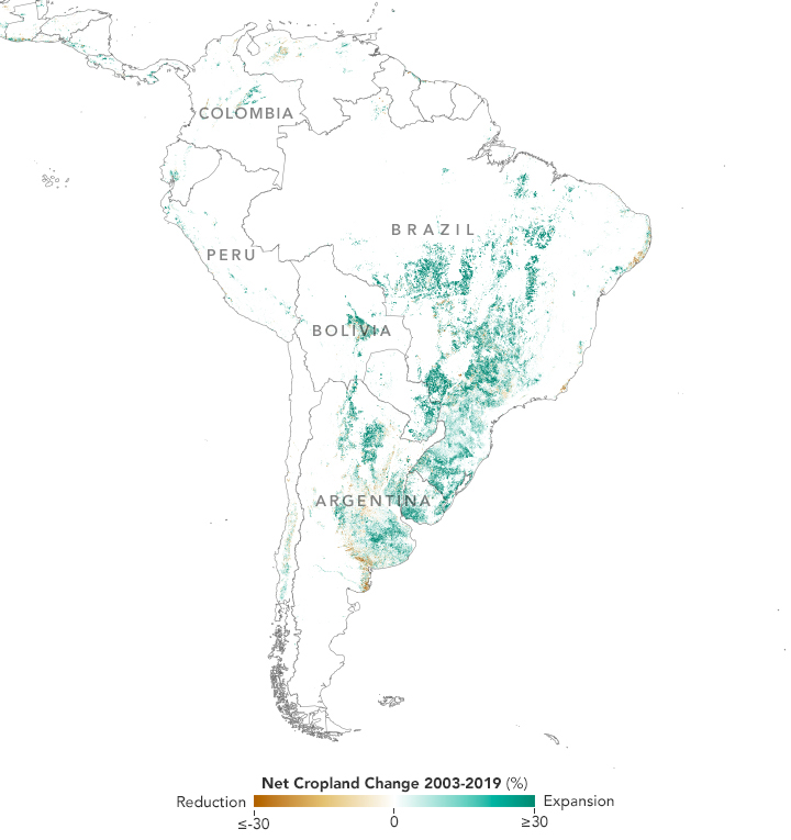 The Spread of Soy in South America - related image preview