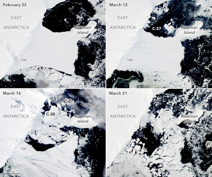 Ice Shelf Collapse in East Antarctica - related image preview